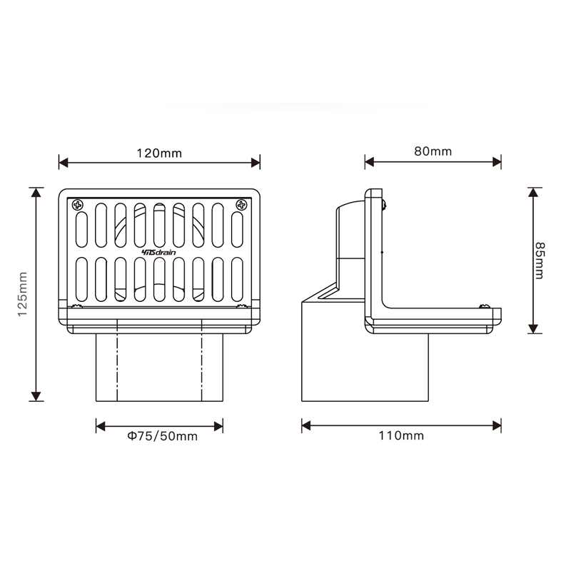 6510 Side Drain