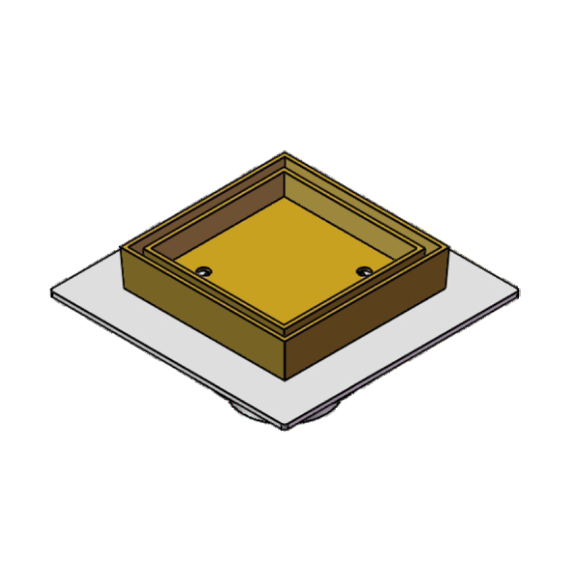 6809- 100MF Brass Shower Drain with Tile